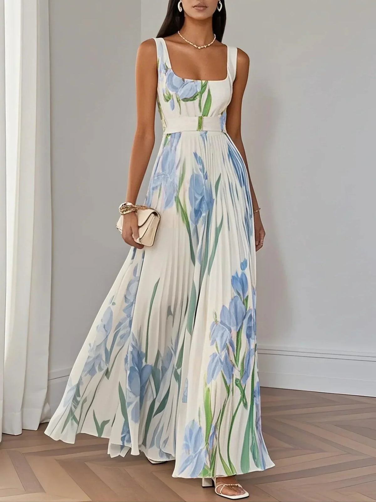 FABLE | MAXI DRESS - Blue