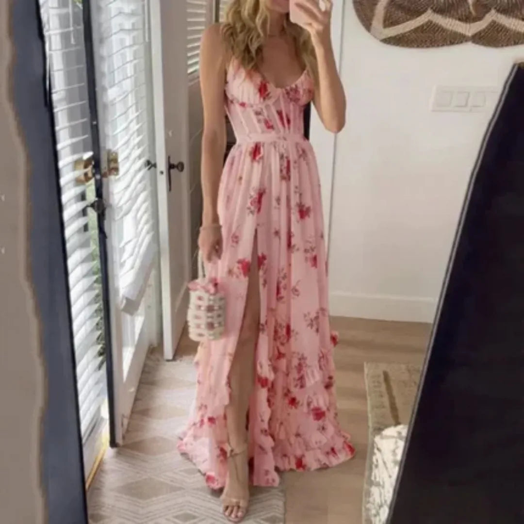 FAYE | MAXI DRESS - Pink