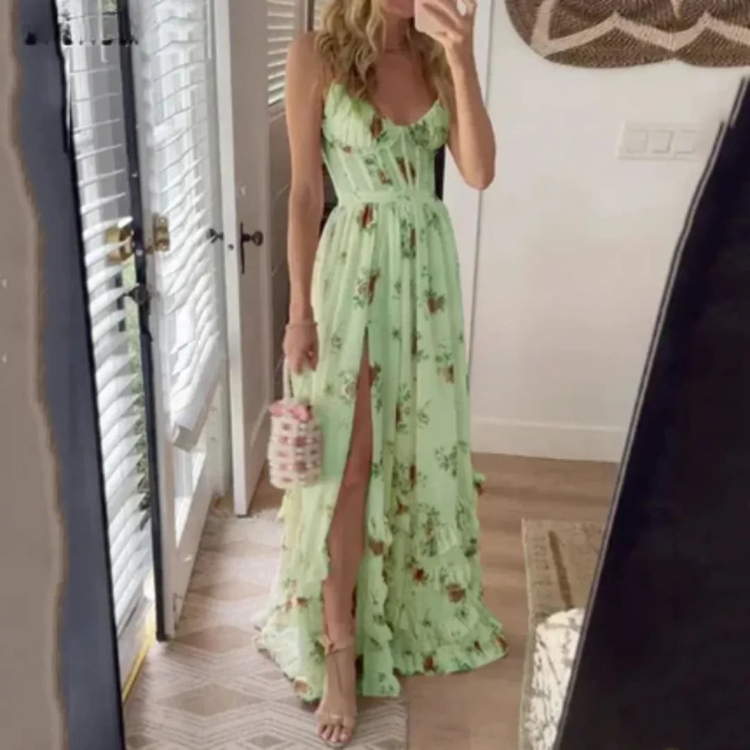 FAYE | MAXI DRESS - Green