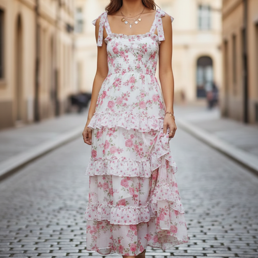 FERN | TIERED MAXI DRESS