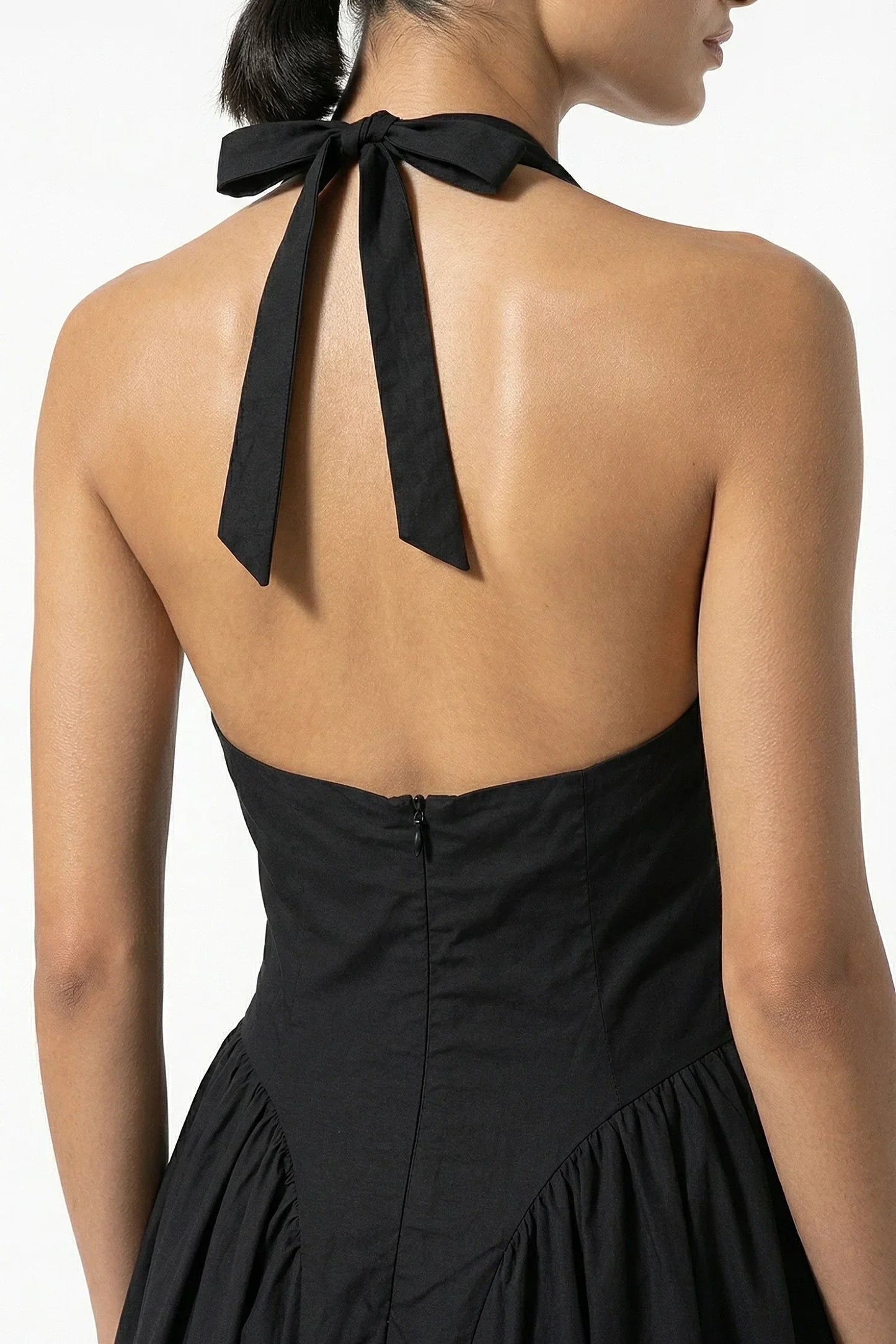 MARGUERITE | HALTER MIDI DRESS