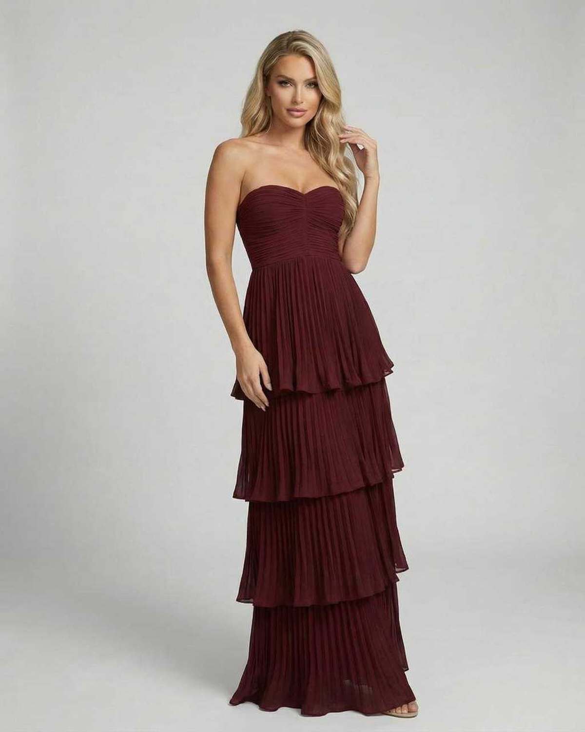 TINDRA | TIERED MAXI DRESS