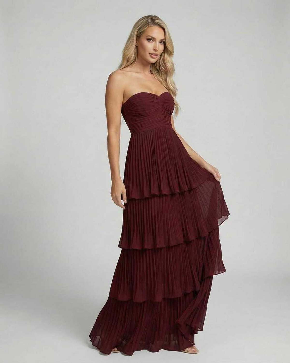 TINDRA | TIERED MAXI DRESS