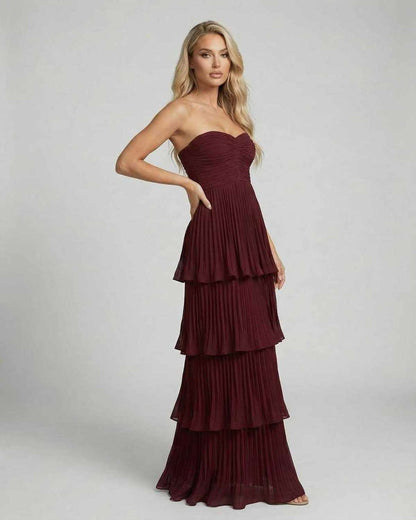 TINDRA | TIERED MAXI DRESS