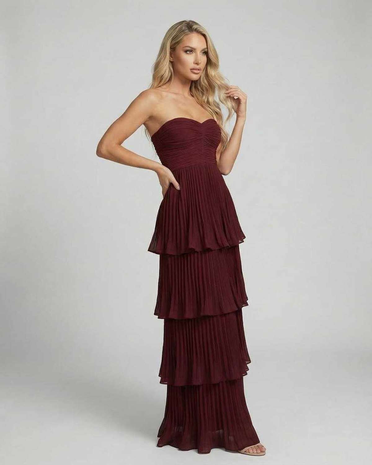 TINDRA | TIERED MAXI DRESS