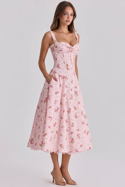 SERAPHINA | SWEETHEART MIDI DRESS