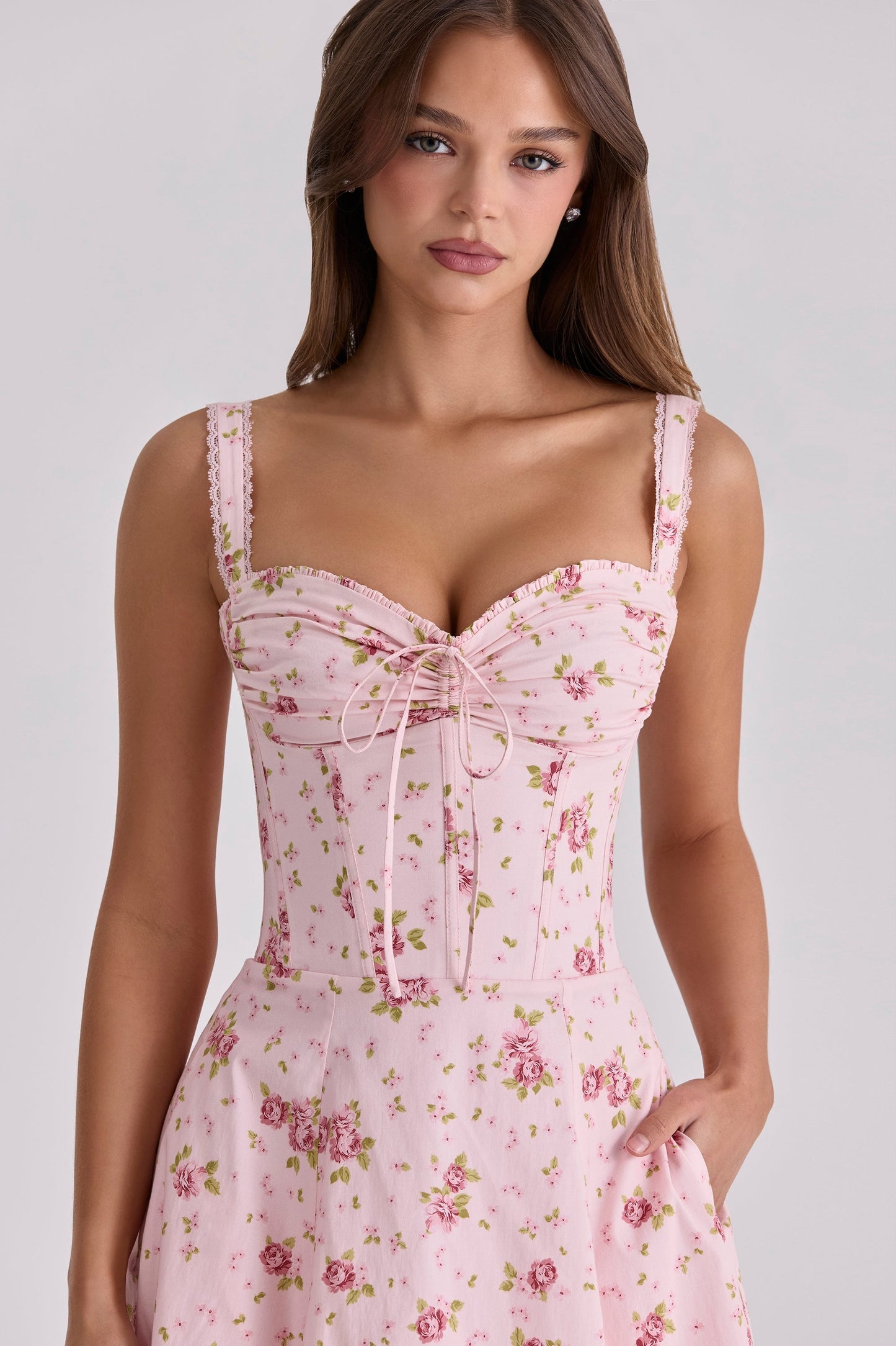 SERAPHINA | SWEETHEART MIDI DRESS