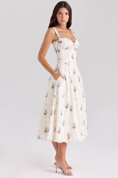 SERAPHINA | SWEETHEART MIDI DRESS