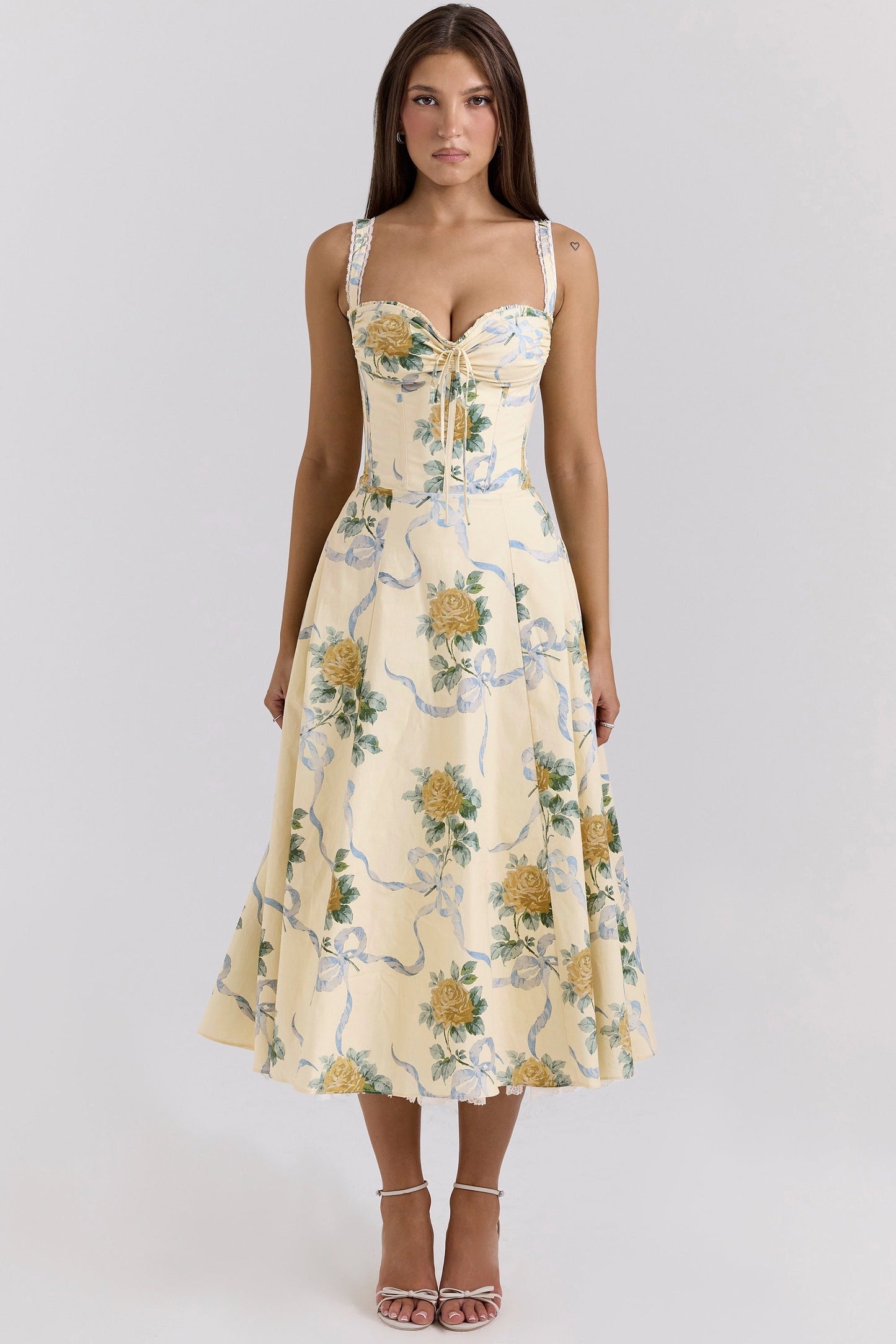 SERAPHINA | SWEETHEART MIDI DRESS
