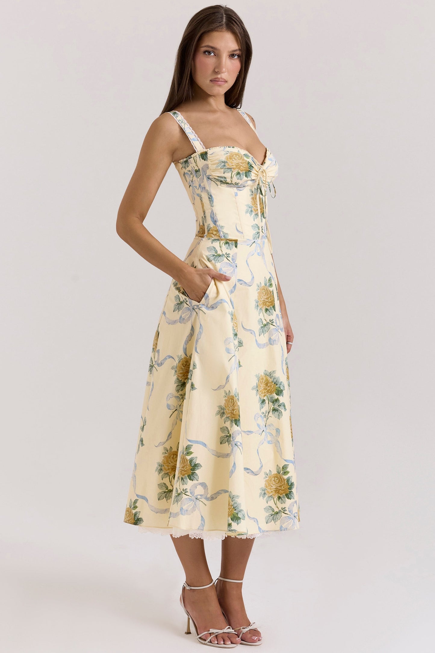 SERAPHINA | SWEETHEART MIDI DRESS