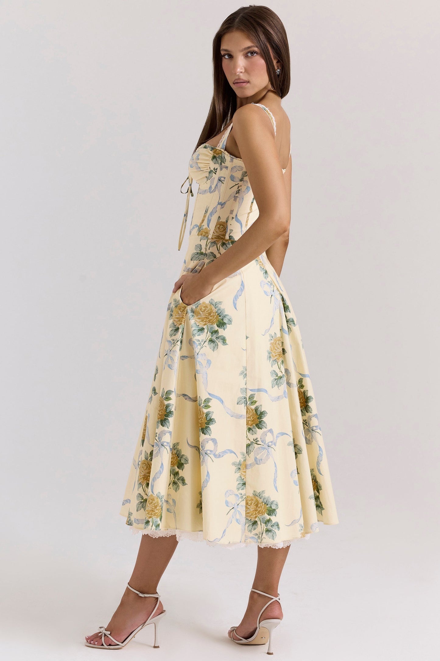 SERAPHINA | SWEETHEART MIDI DRESS