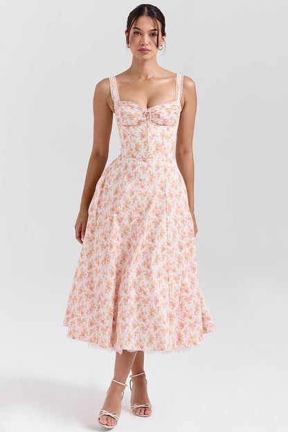 SERAPHINA | SWEETHEART MIDI DRESS