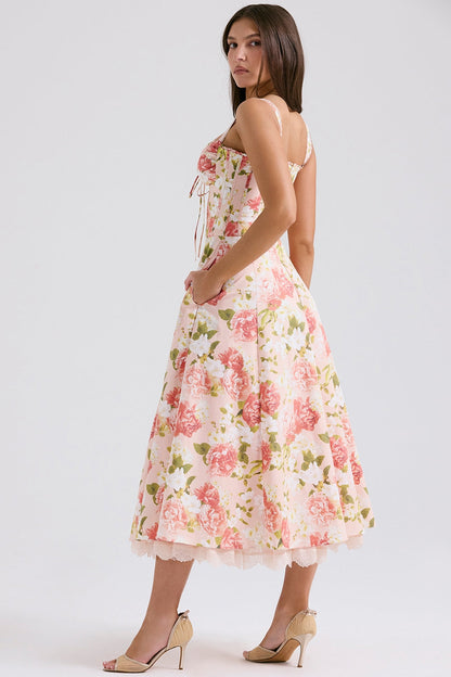 SERAPHINA | SWEETHEART MIDI DRESS