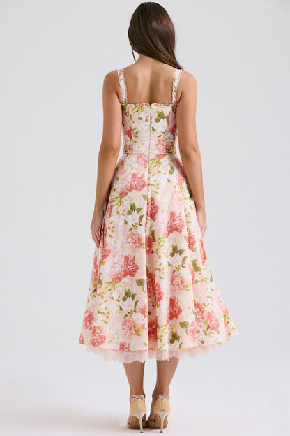 SERAPHINA | SWEETHEART MIDI DRESS