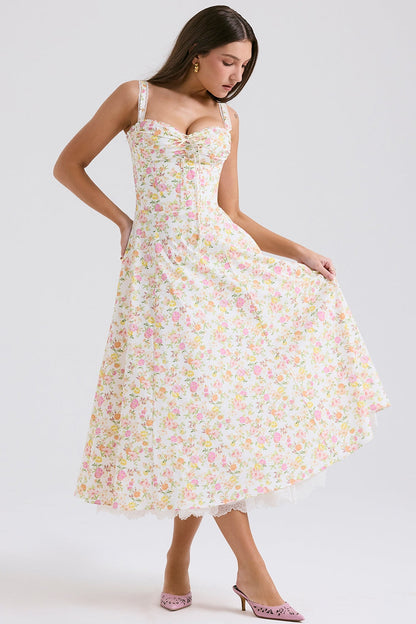 SERAPHINA | SWEETHEART MIDI DRESS