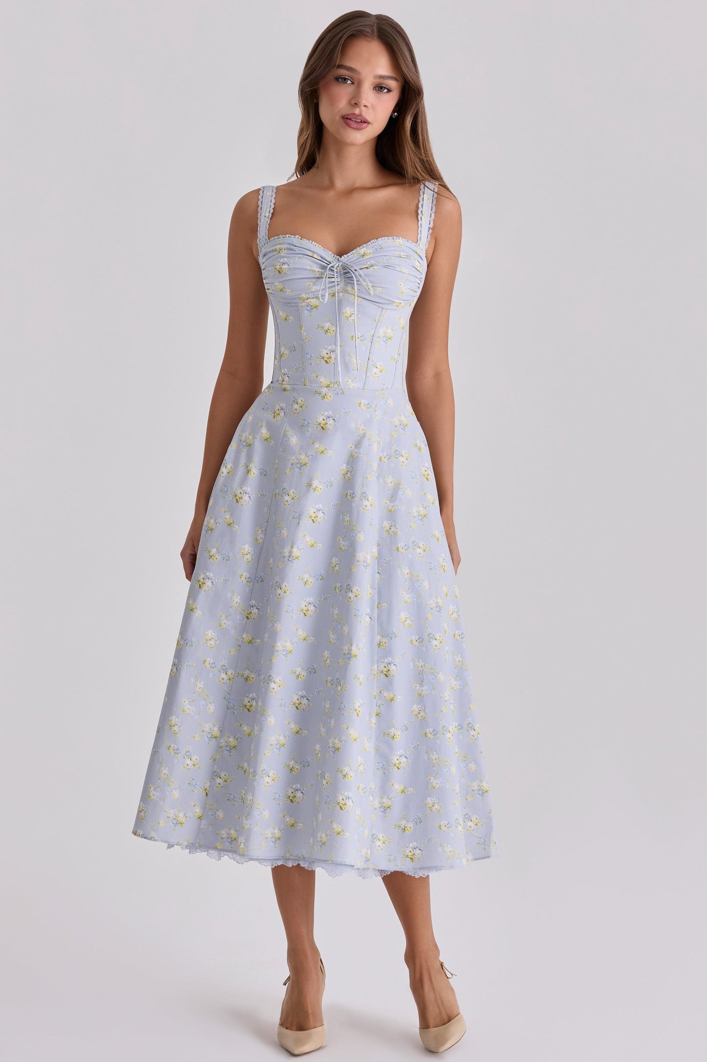 SERAPHINA | SWEETHEART MIDI DRESS