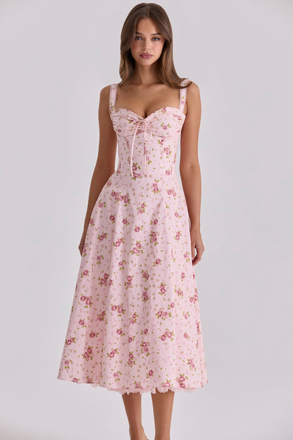 SERAPHINA | SWEETHEART MIDI DRESS