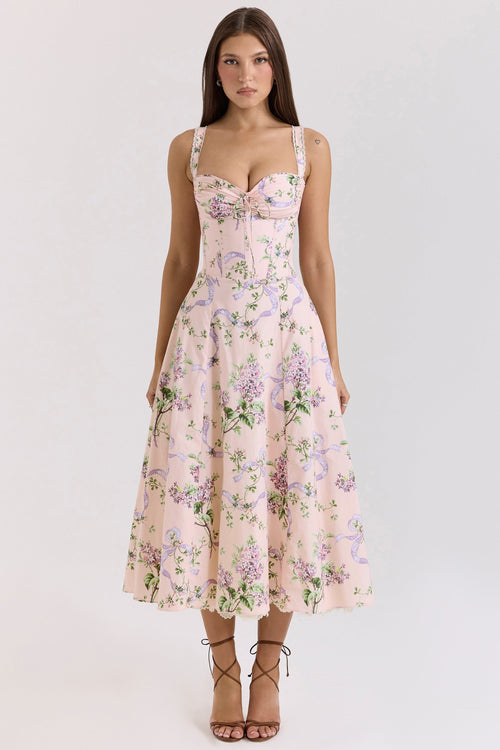 SERAPHINA | SWEETHEART MIDI DRESS