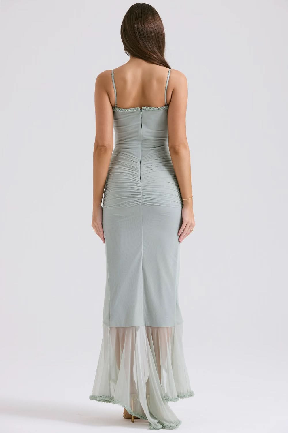 THEA | RUFFLE MAXI DRESS