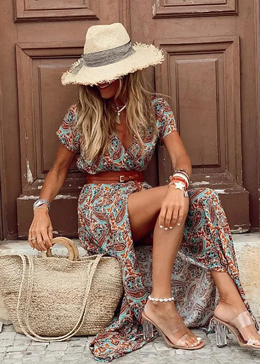 ZOE | WRAP MAXI DRESS