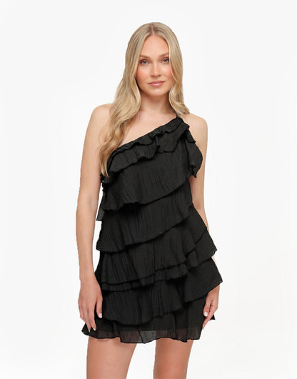 BEATRIZ | TIERED MINI DRESS