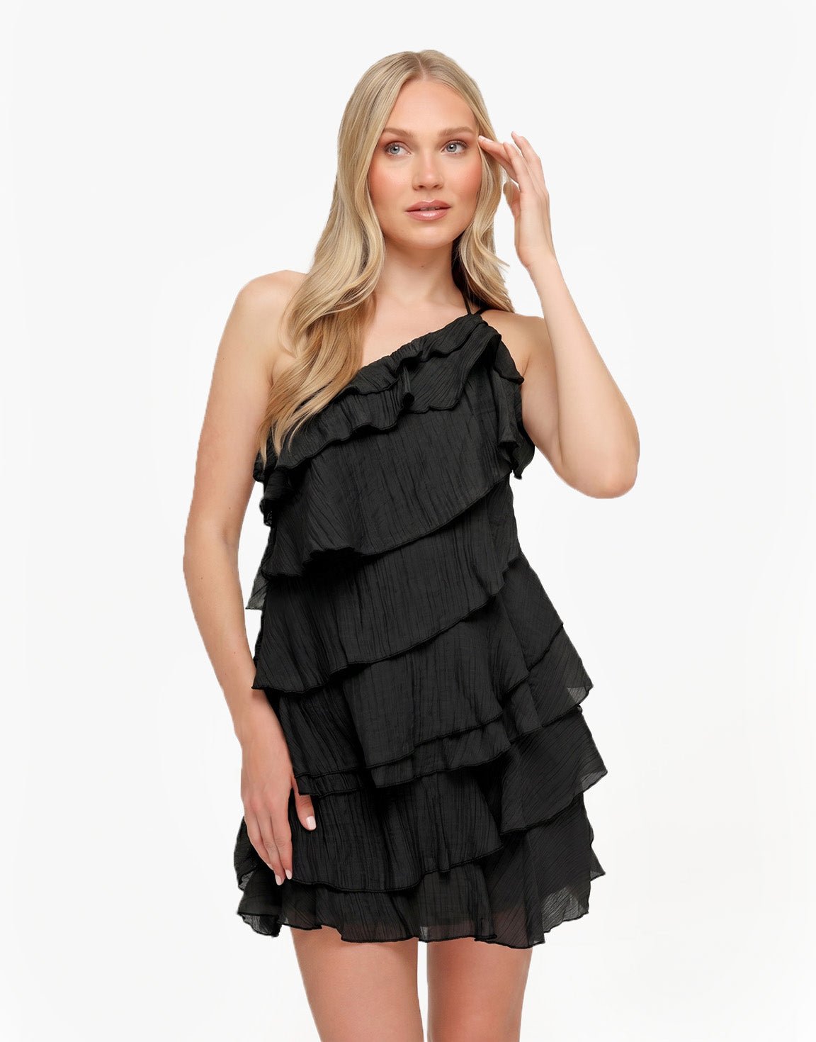 BEATRIZ | TIERED MINI DRESS